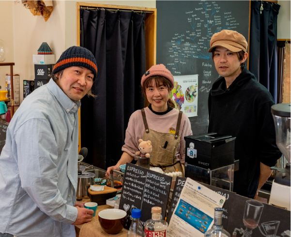 Fist bump coffee roastery