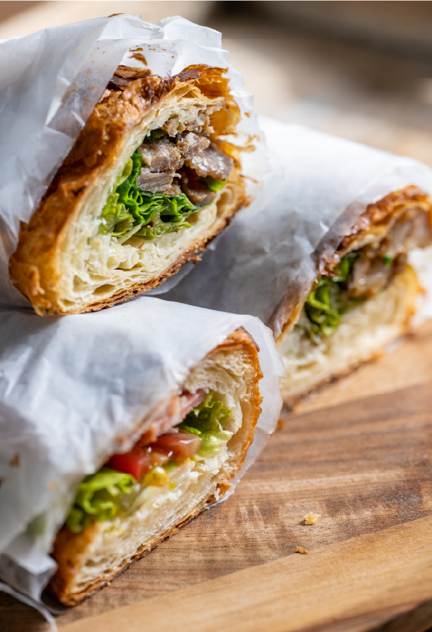 クロワッサンサンド